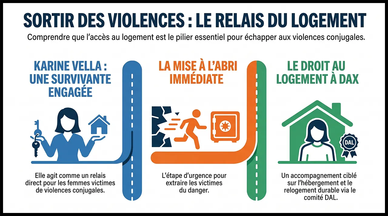Femmes victimes de violences conjugales Comité DAL Dax DAL