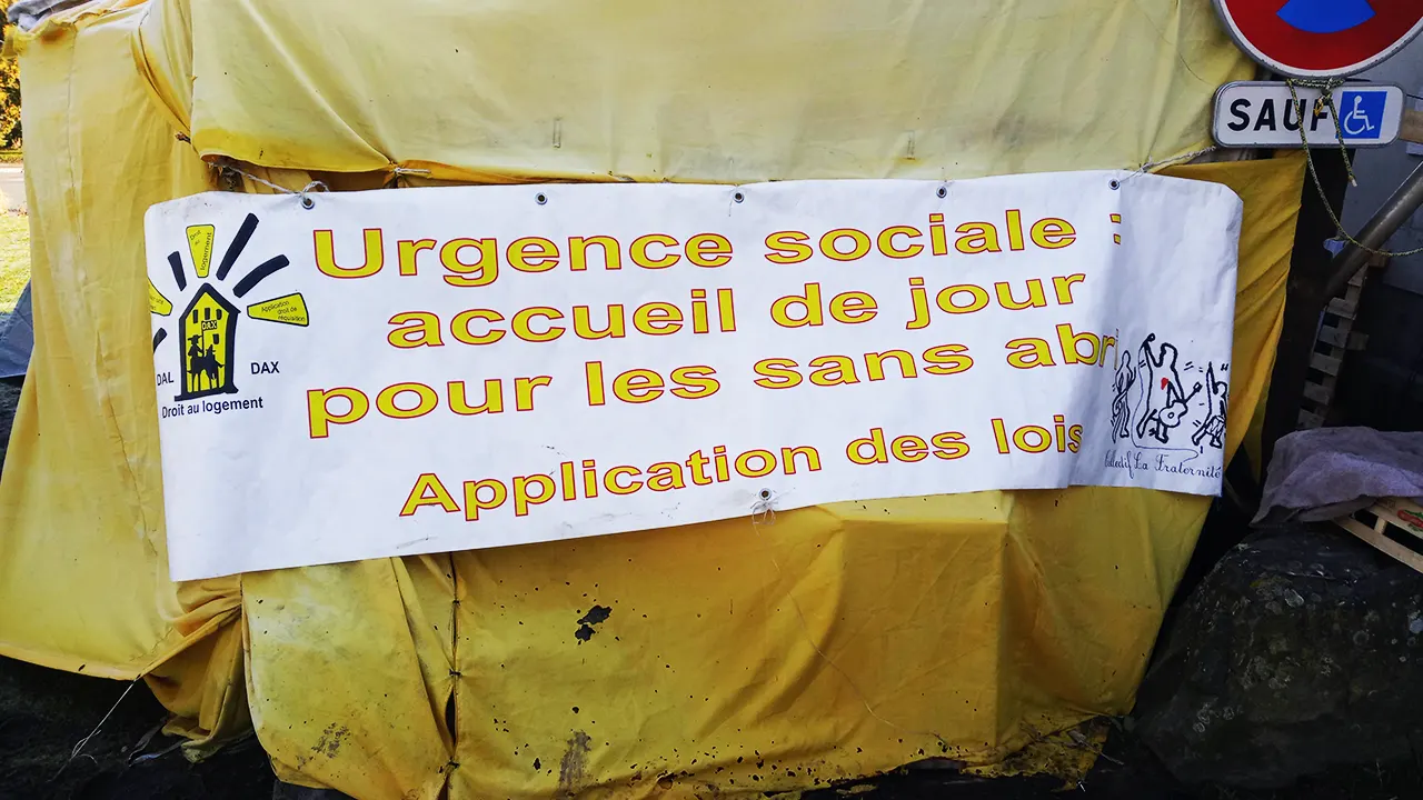 Rien ne va plus à Dax pour les sans abri.