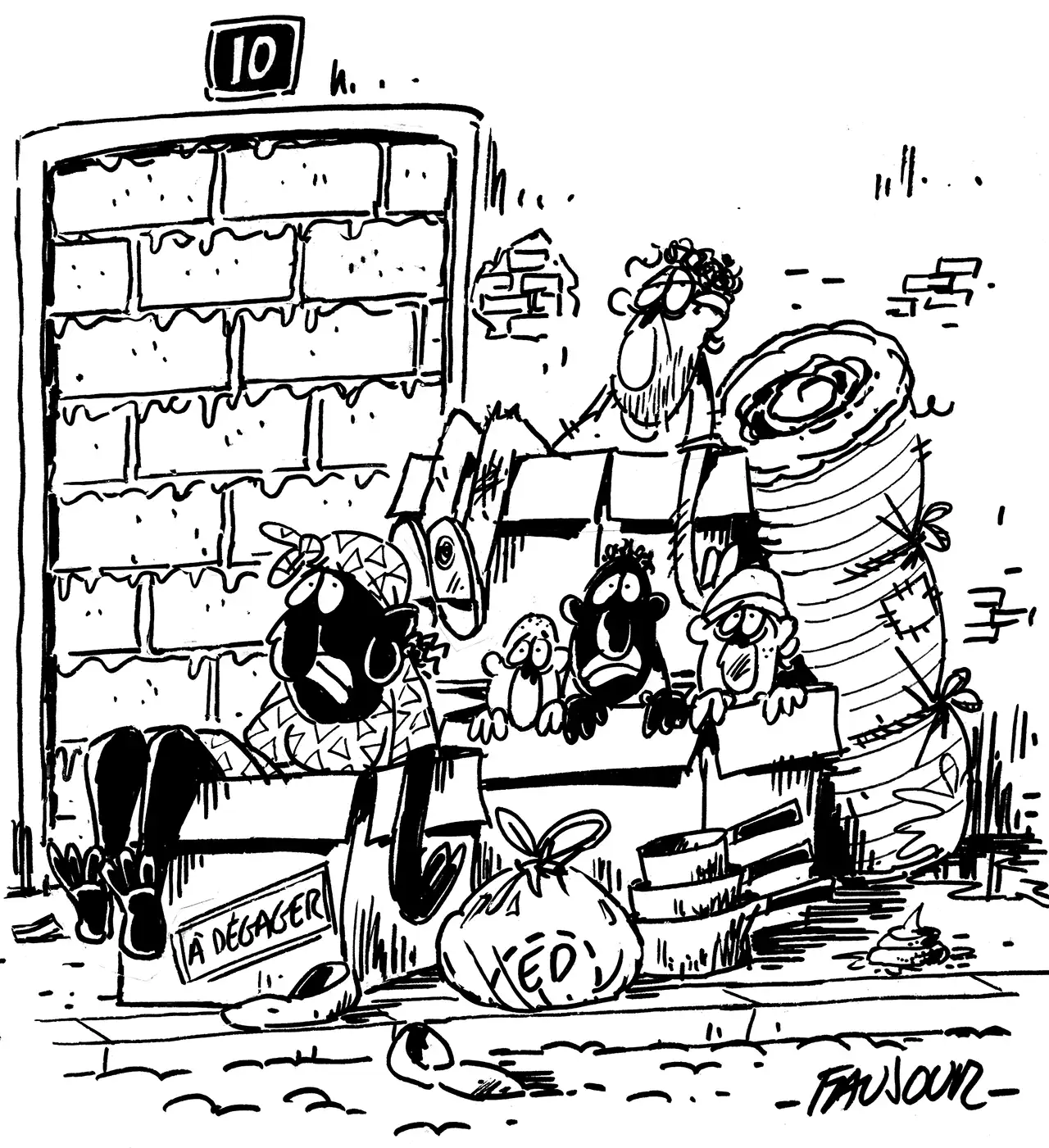 Application de la loi de réquisition