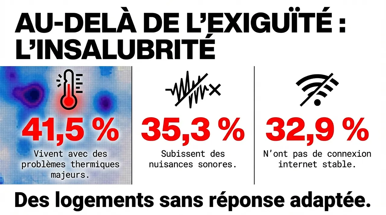 L'urgence du mal logement étudiant.