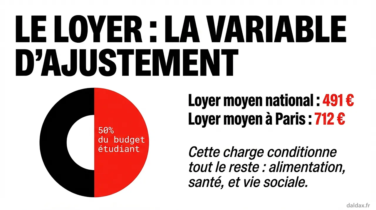 L'urgence du mal logement étudiant.