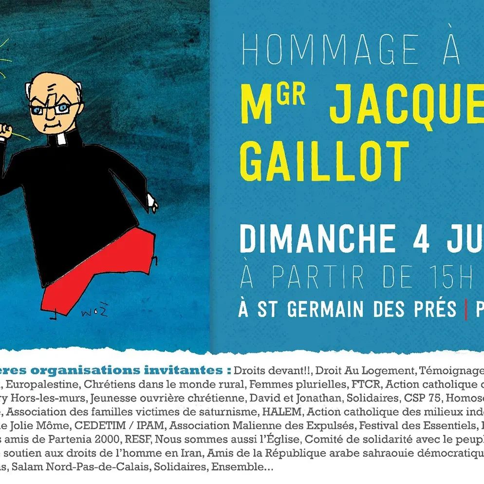 Hommage à Monseigneur Jacques Gaillot