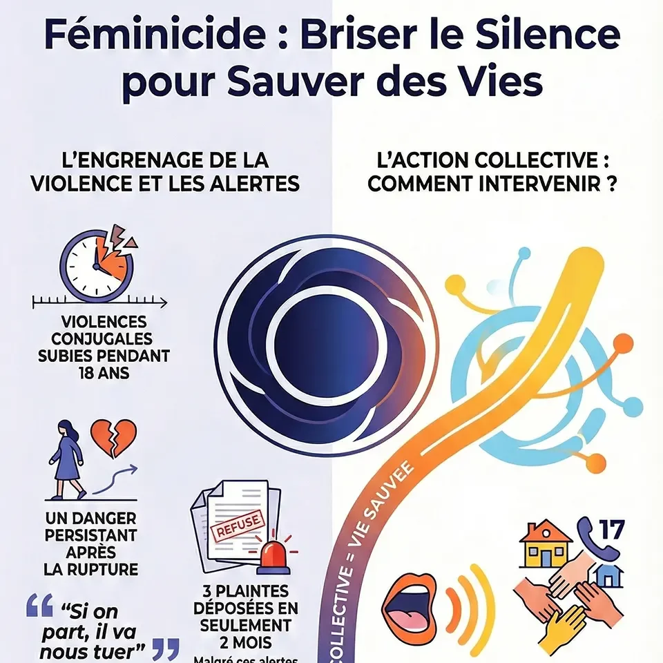 Féminicide : « Si on part, il va nous tuer », raconte Karine Vella.
