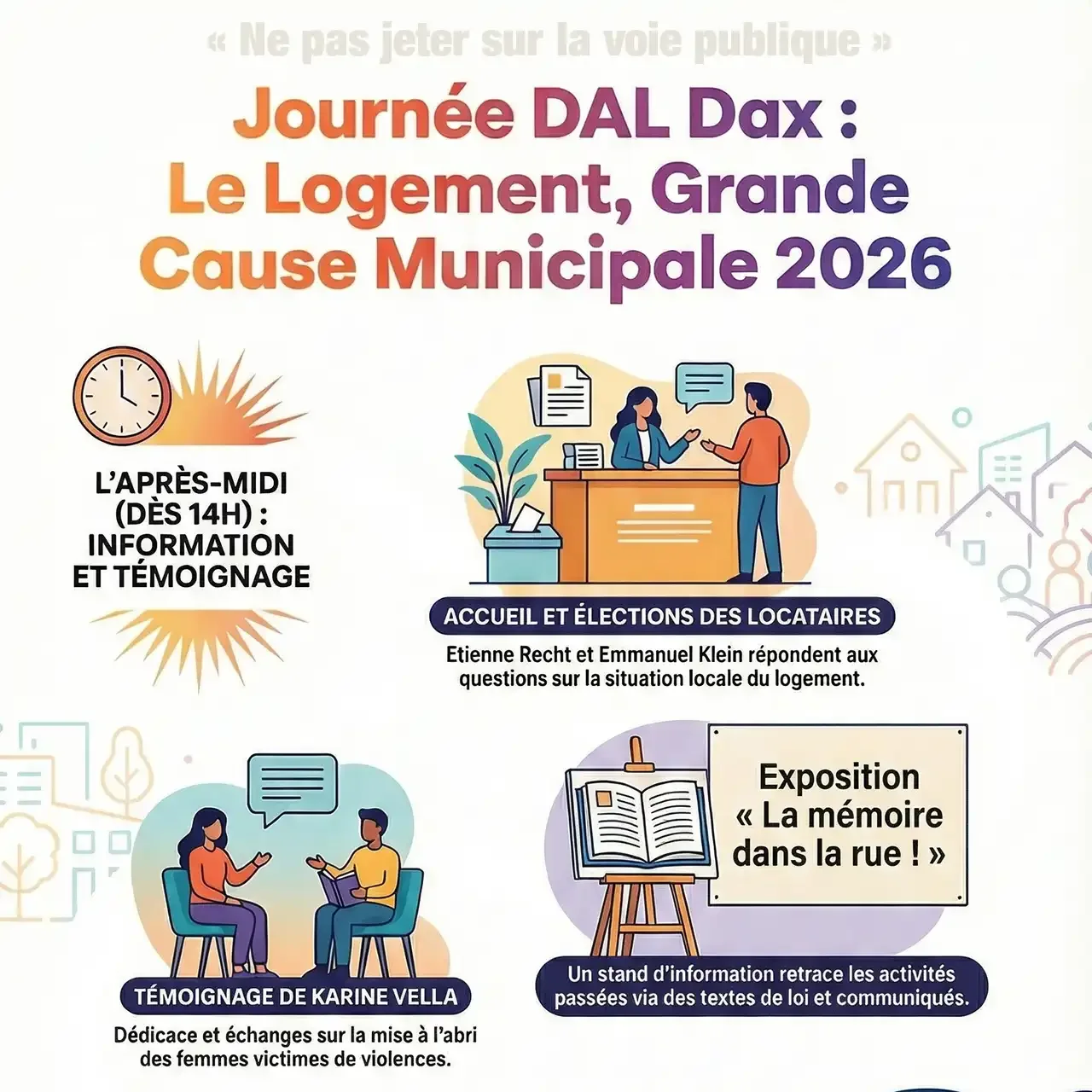 Dax : le logement grande cause municipale 2026.