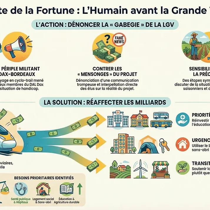 La Route de la Fortune, l'humain avant la grande vitesse.